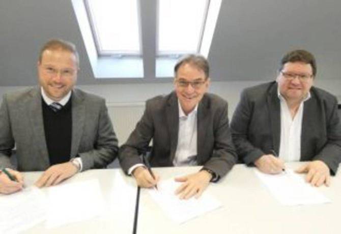 v.l. Felix Schmidt, Herbert Sonnberger, Alexander Rettenmaier